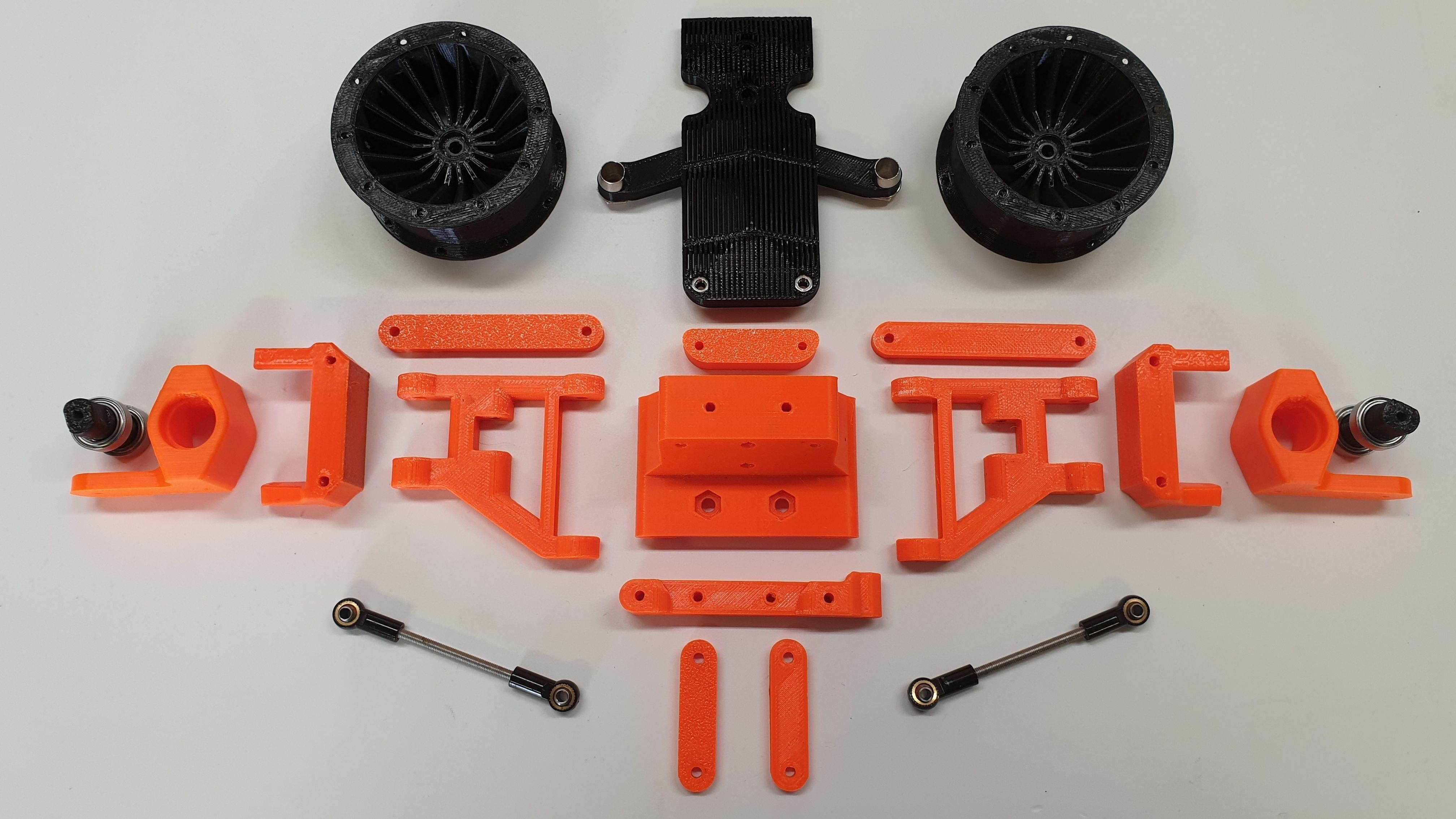 Hot Rod - RC car 3D print model_17