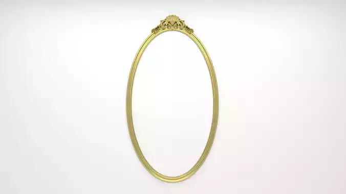 Frame mirror 3D model 02 3D model