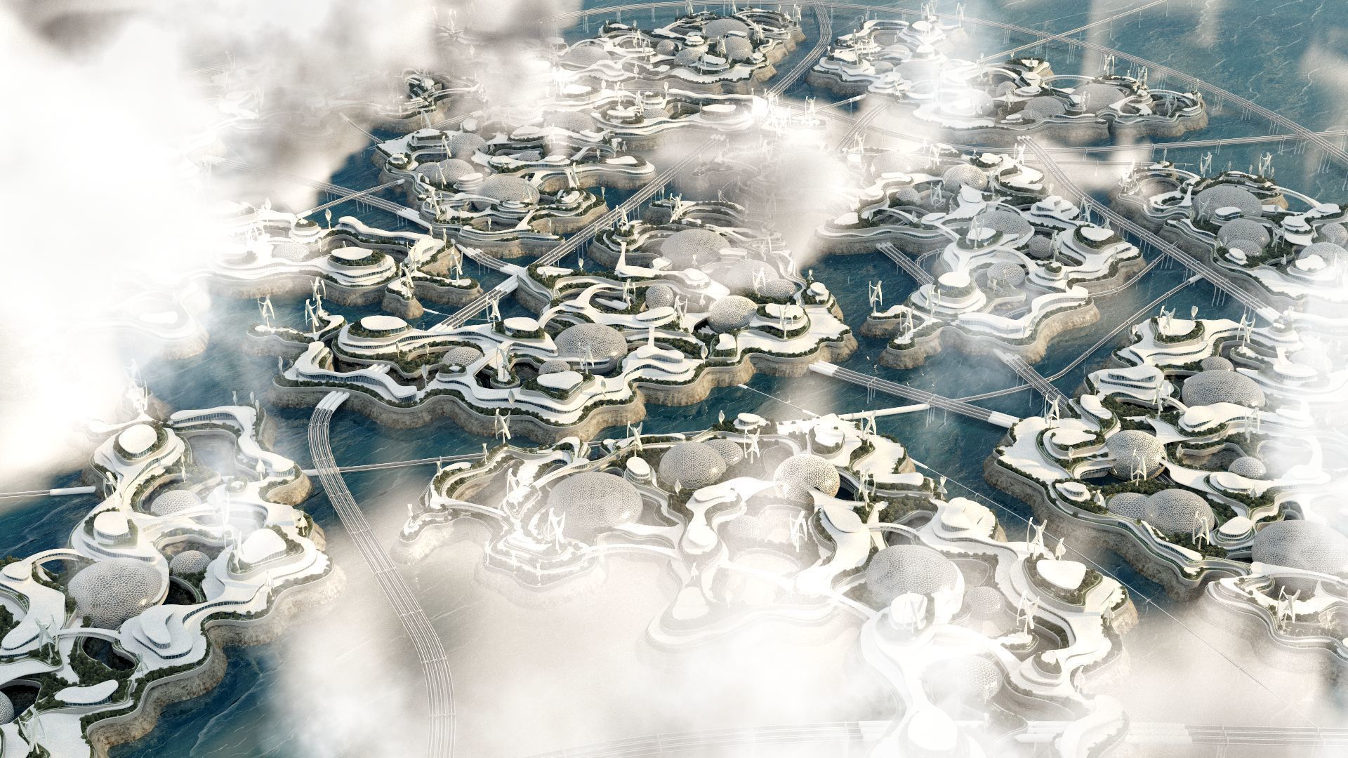 Metropolis Eco energy 3D model_9