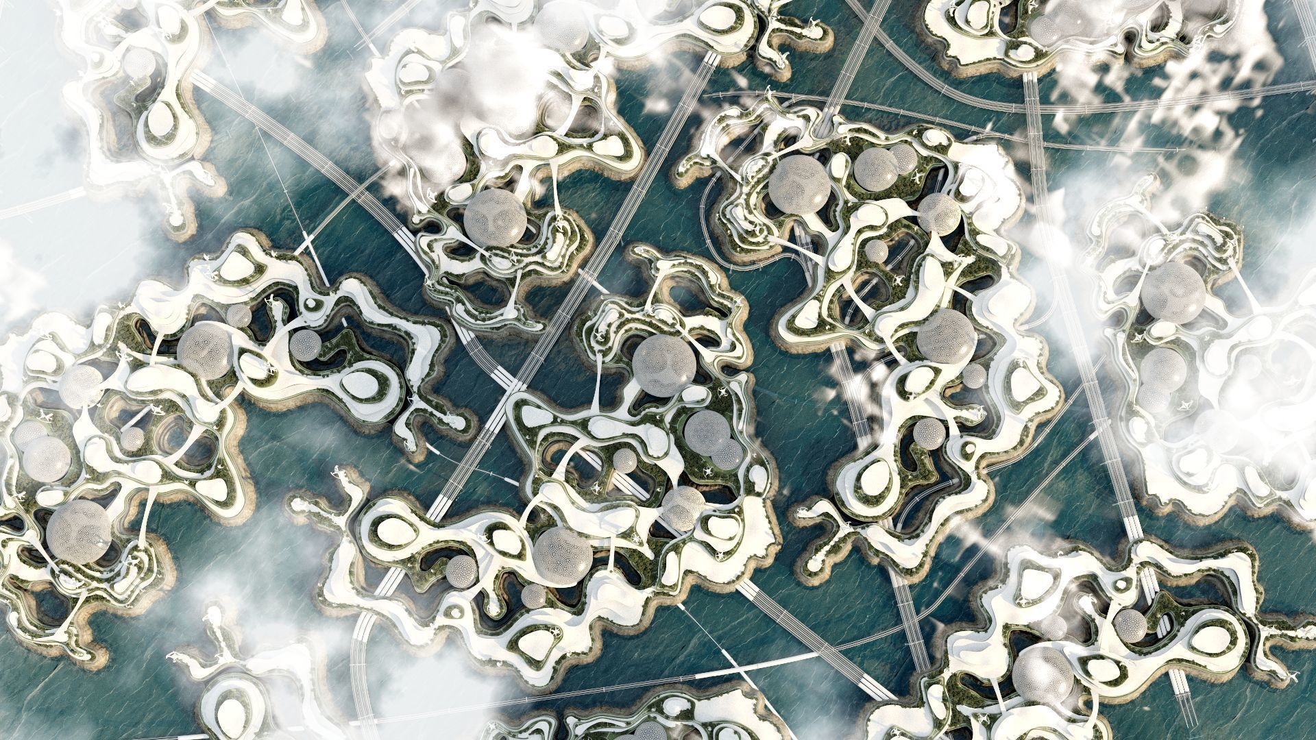 Metropolis Eco energy 3D model_8