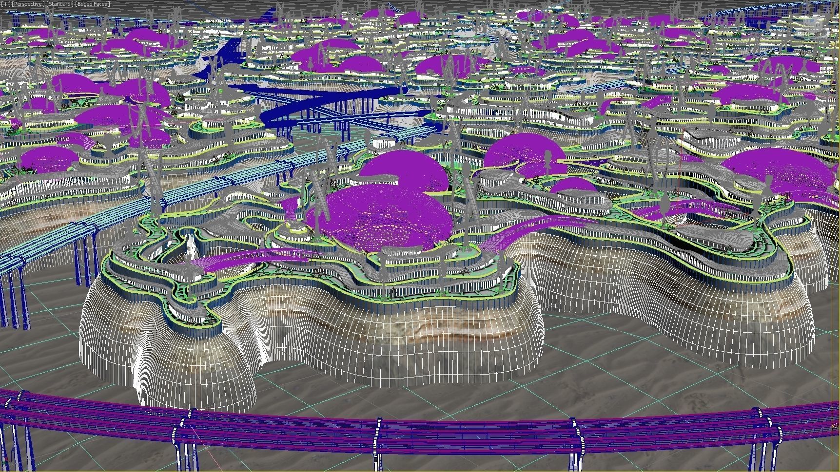 Metropolis Eco energy 3D model_15