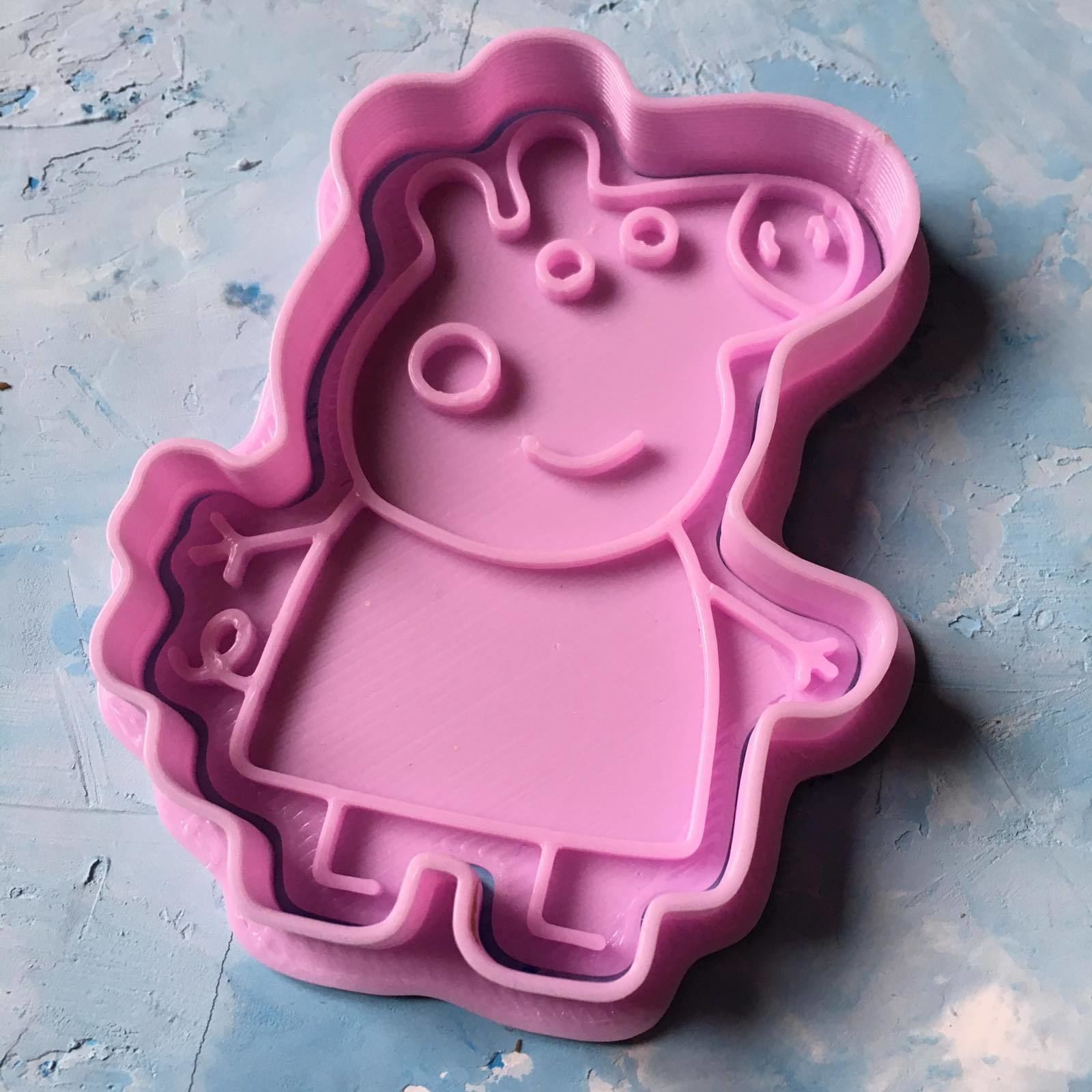 Peppa Pig Cookie Cutter 3D print model 3D print model_2