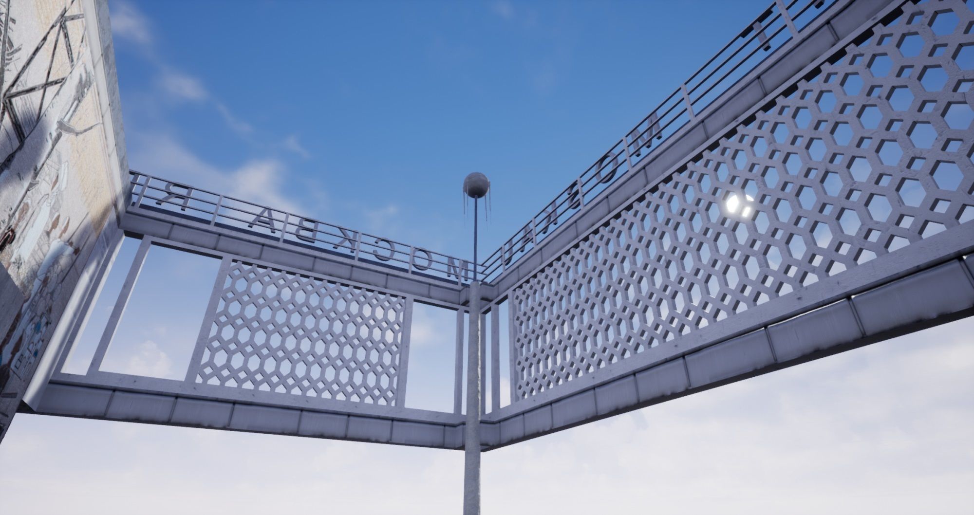 East Berlin Cafe Restaurant Moskau Low-poly 3D model_23