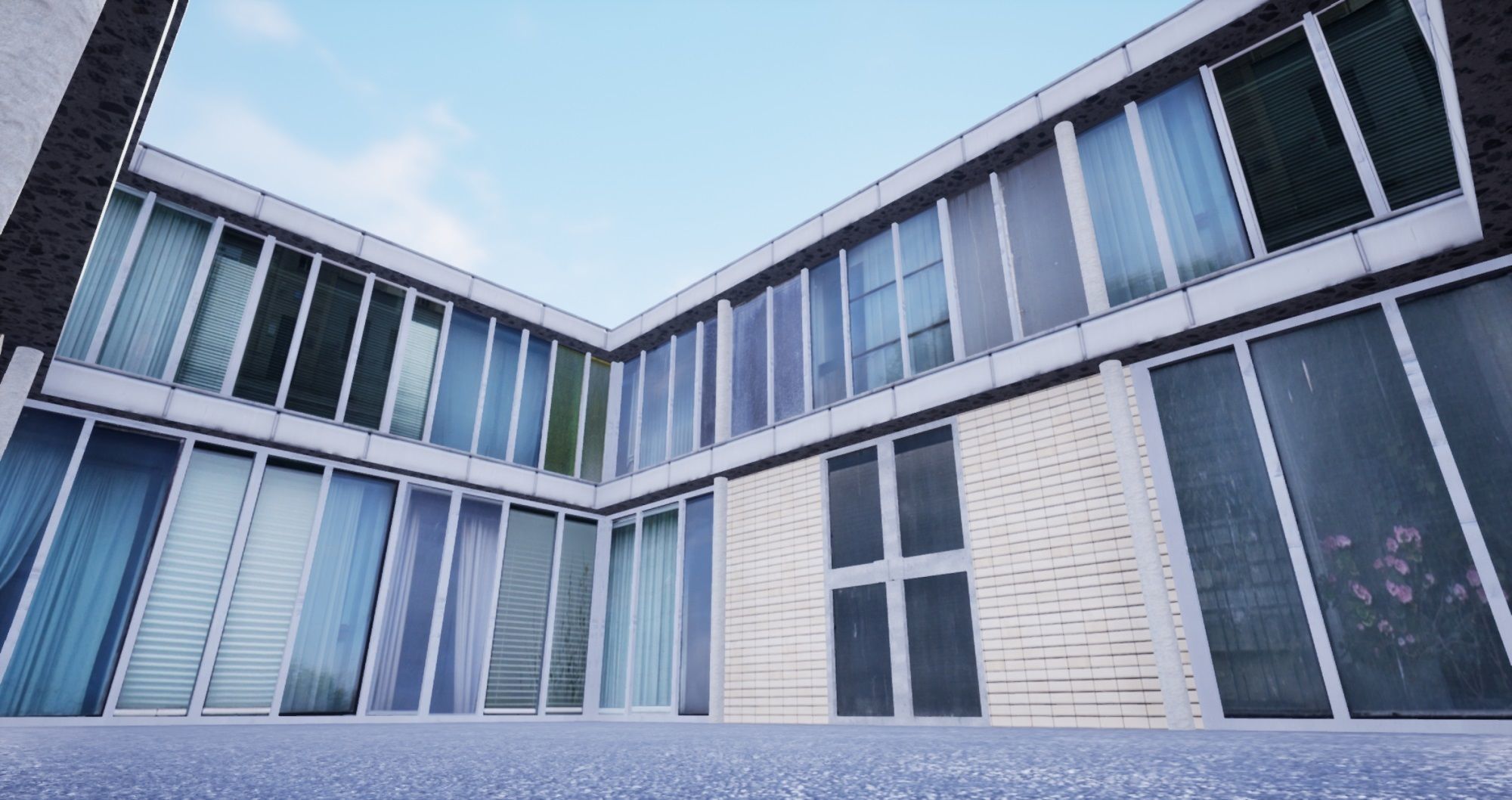 East Berlin Cafe Restaurant Moskau Low-poly 3D model_13