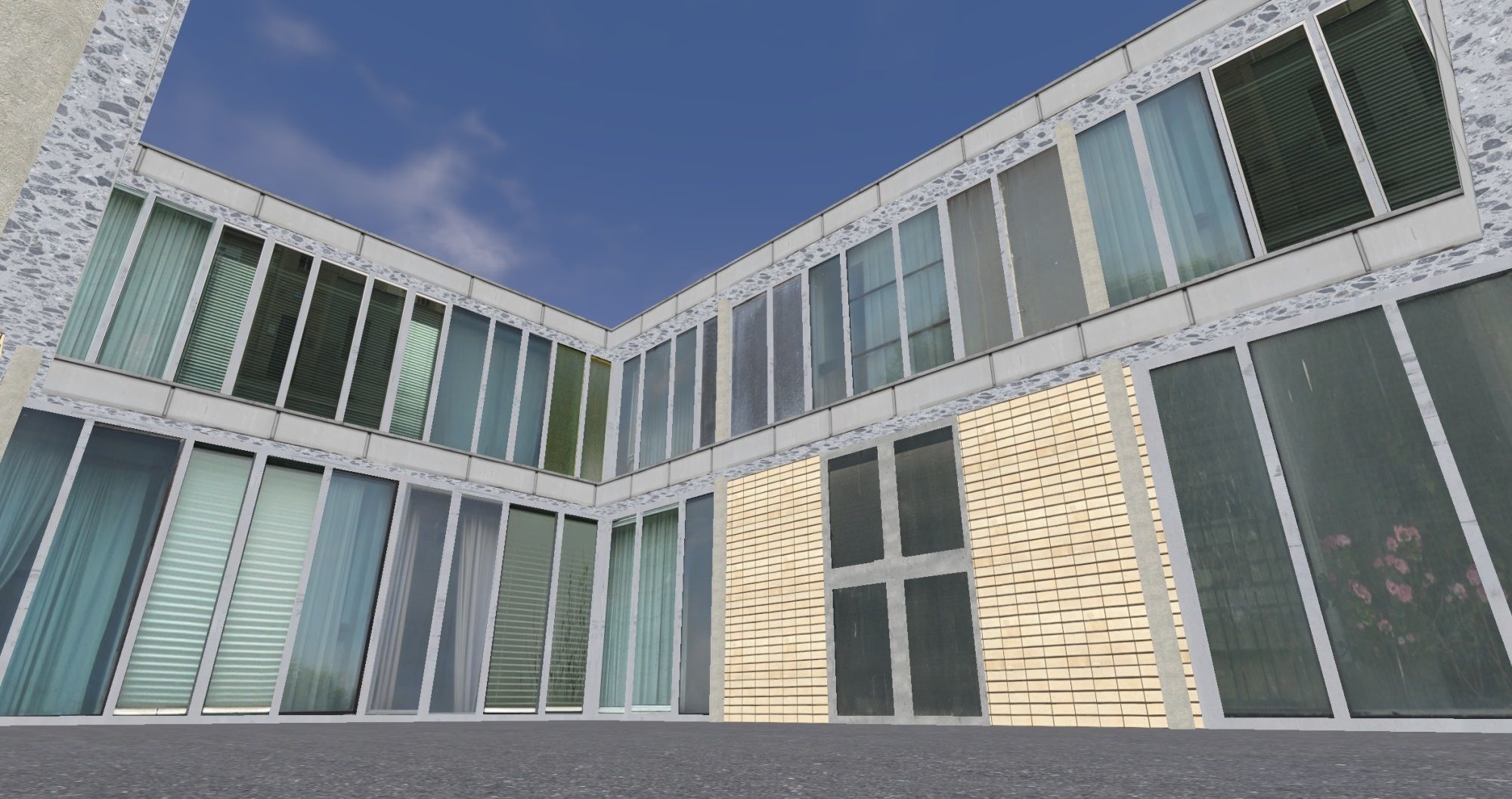 East Berlin Cafe Restaurant Moskau Low-poly 3D model_14