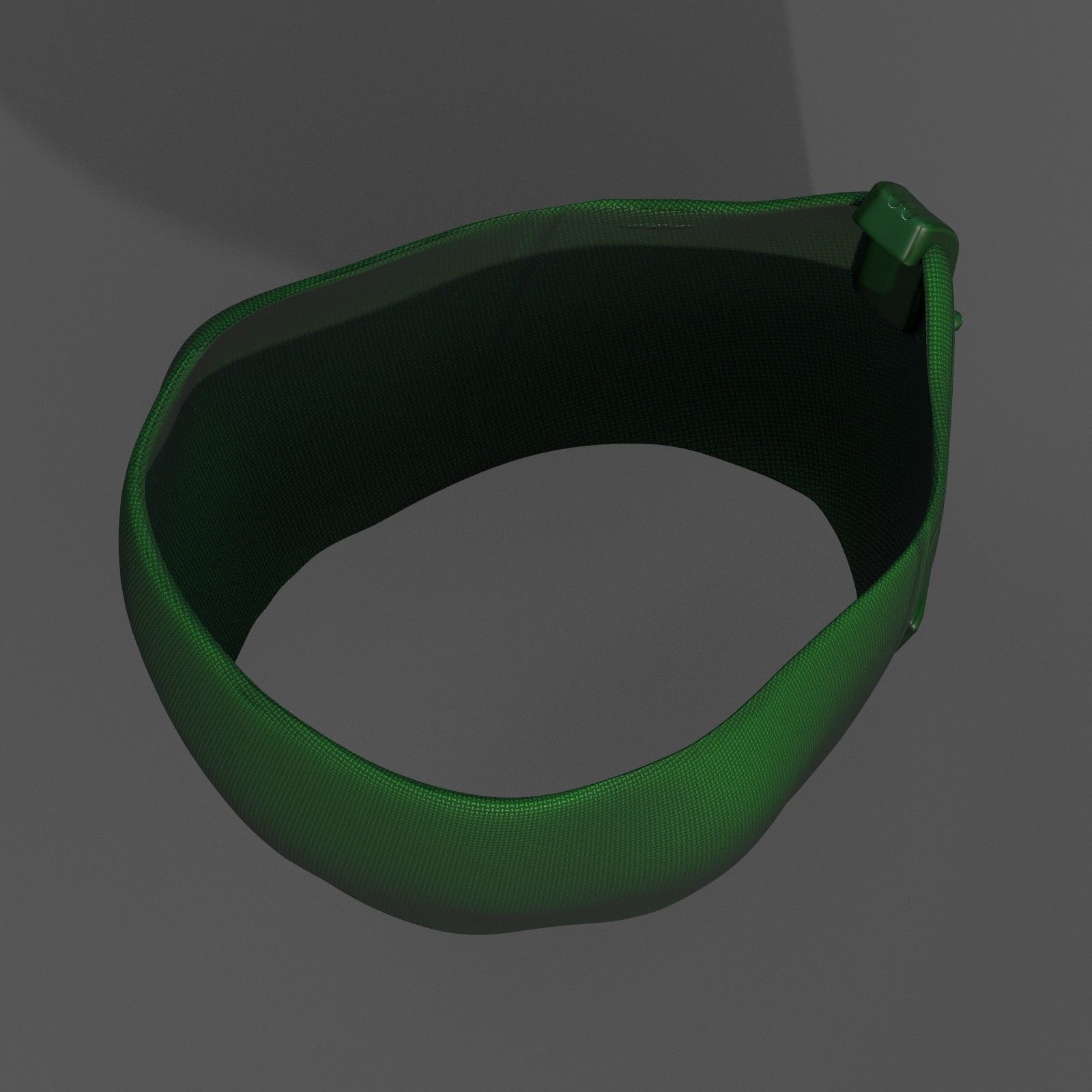 Gas mask respirator scifi futuristic 3d  Low-poly 3D model_1