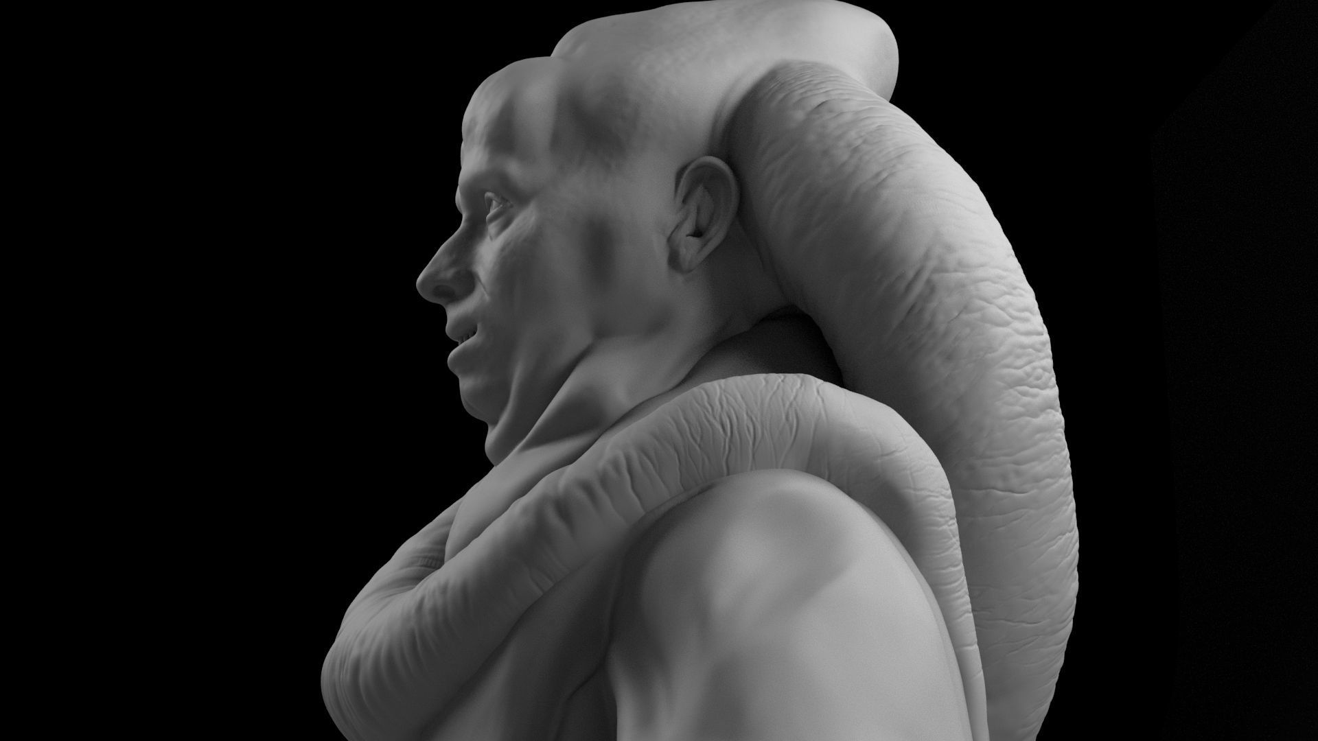 Michael Carter - Bib Fortuna - Star Wars Return of the Jedi 3D print model_12