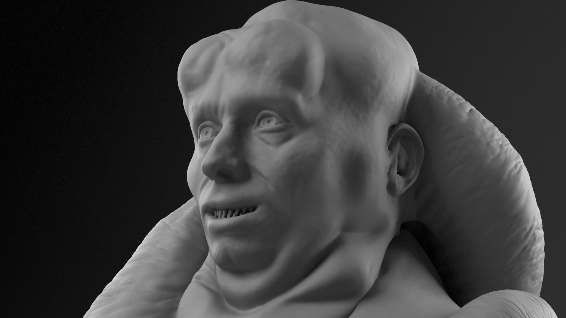 Michael Carter - Bib Fortuna - Star Wars Return of the Jedi 3D print model_19