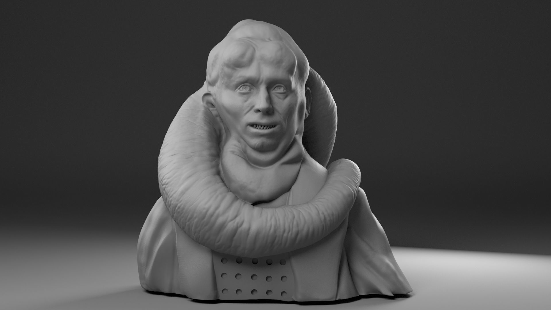 Michael Carter - Bib Fortuna - Star Wars Return of the Jedi 3D print model_1
