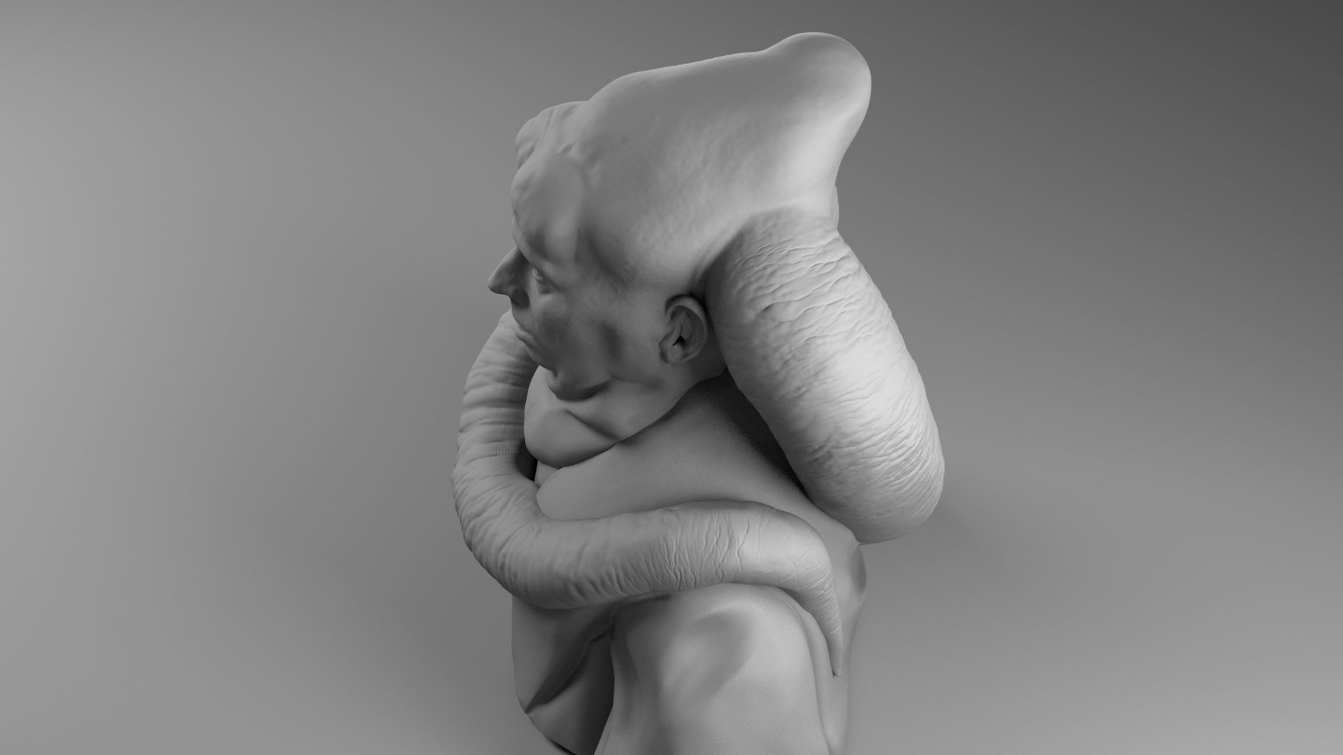 Michael Carter - Bib Fortuna - Star Wars Return of the Jedi 3D print model_10