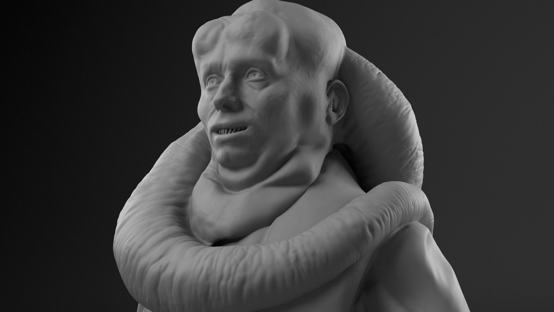 Michael Carter - Bib Fortuna - Star Wars Return of the Jedi 3D print model_14