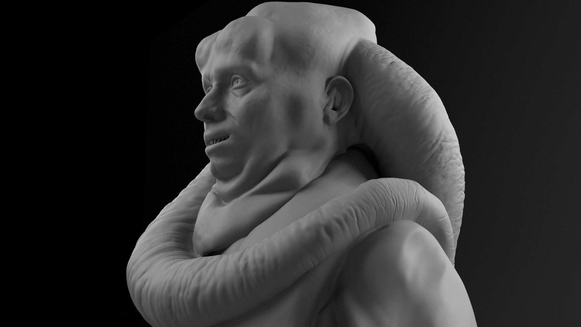 Michael Carter - Bib Fortuna - Star Wars Return of the Jedi 3D print model_13