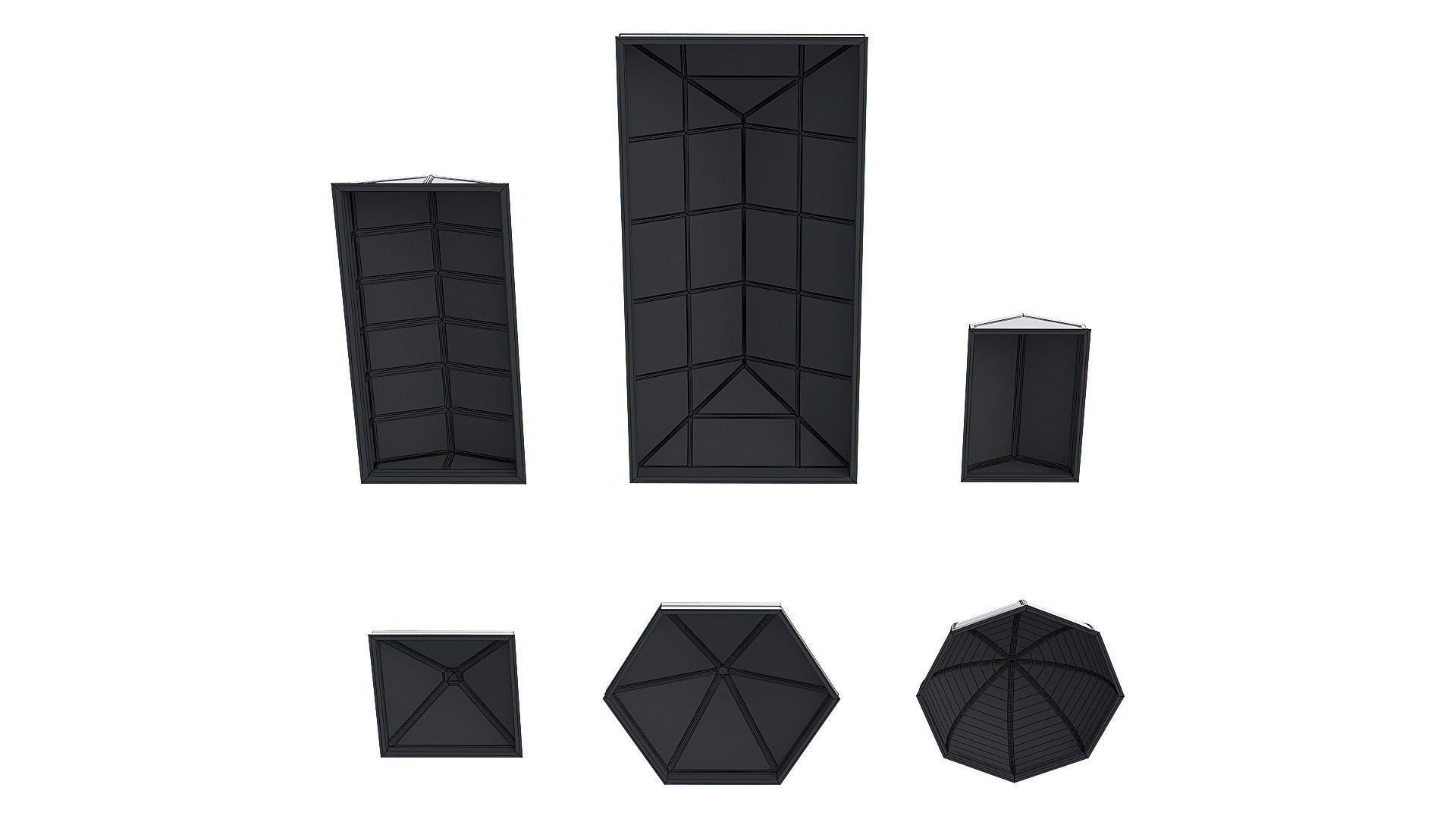 Roof Skylight model pack 3D model_21