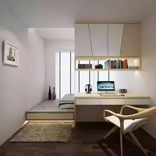 Design the room according to the picture 3D print model