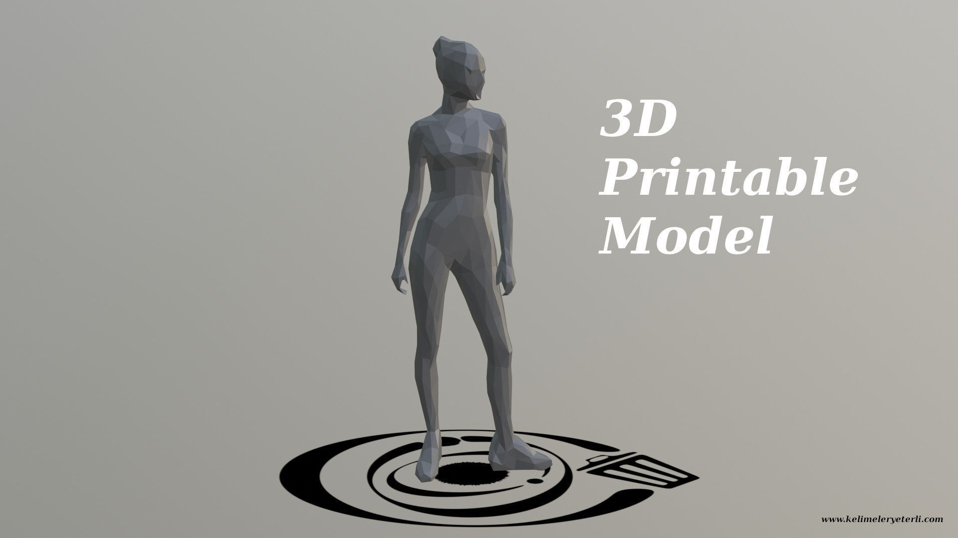 Human 051 LP R Low-poly 3D model_4