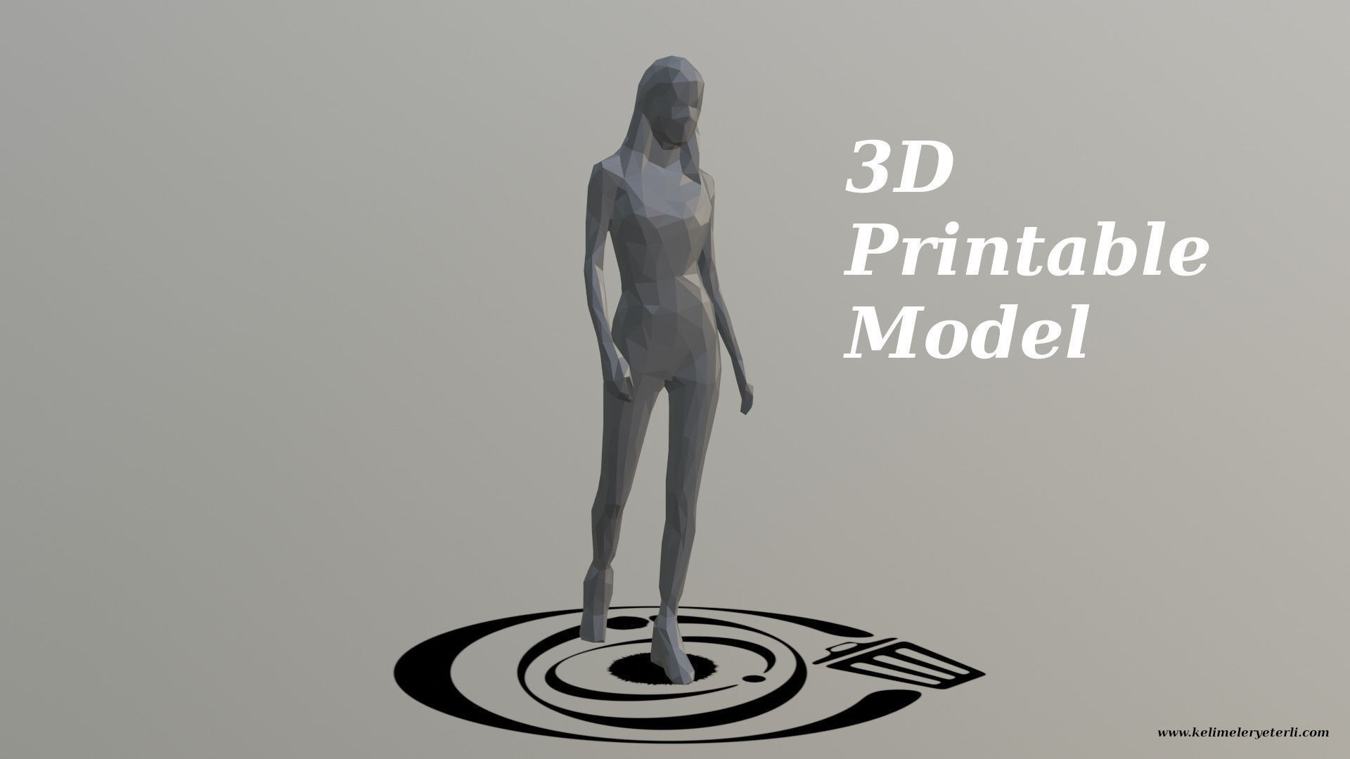 Human 053 LP R Low-poly 3D model_4