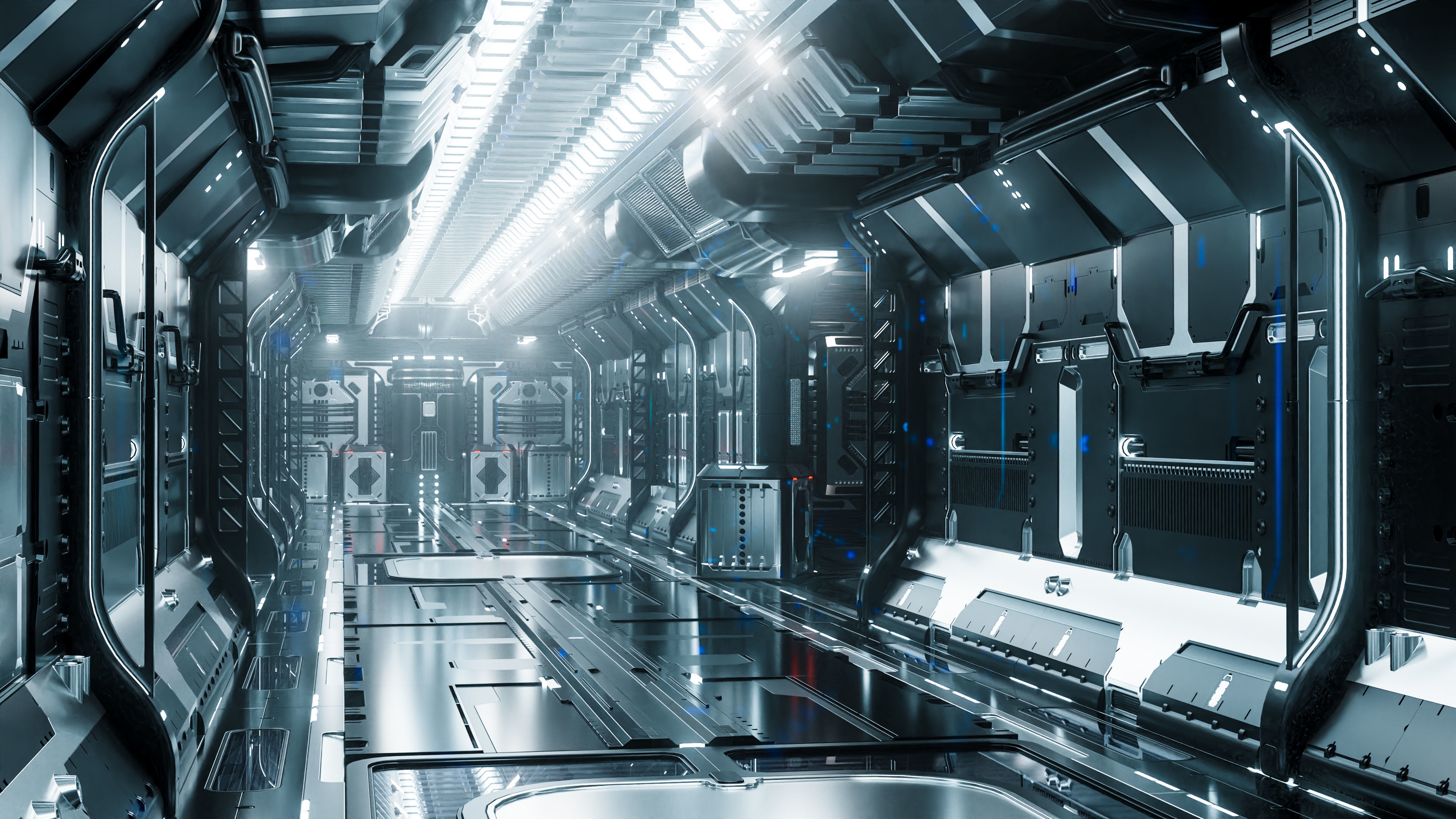 25 Sci-Fi 3D models - Interior Asset Pack Low-poly 3D model_2