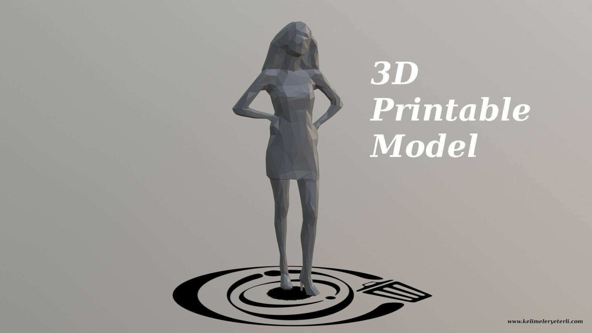 Human 056 LP R Low-poly 3D model_4