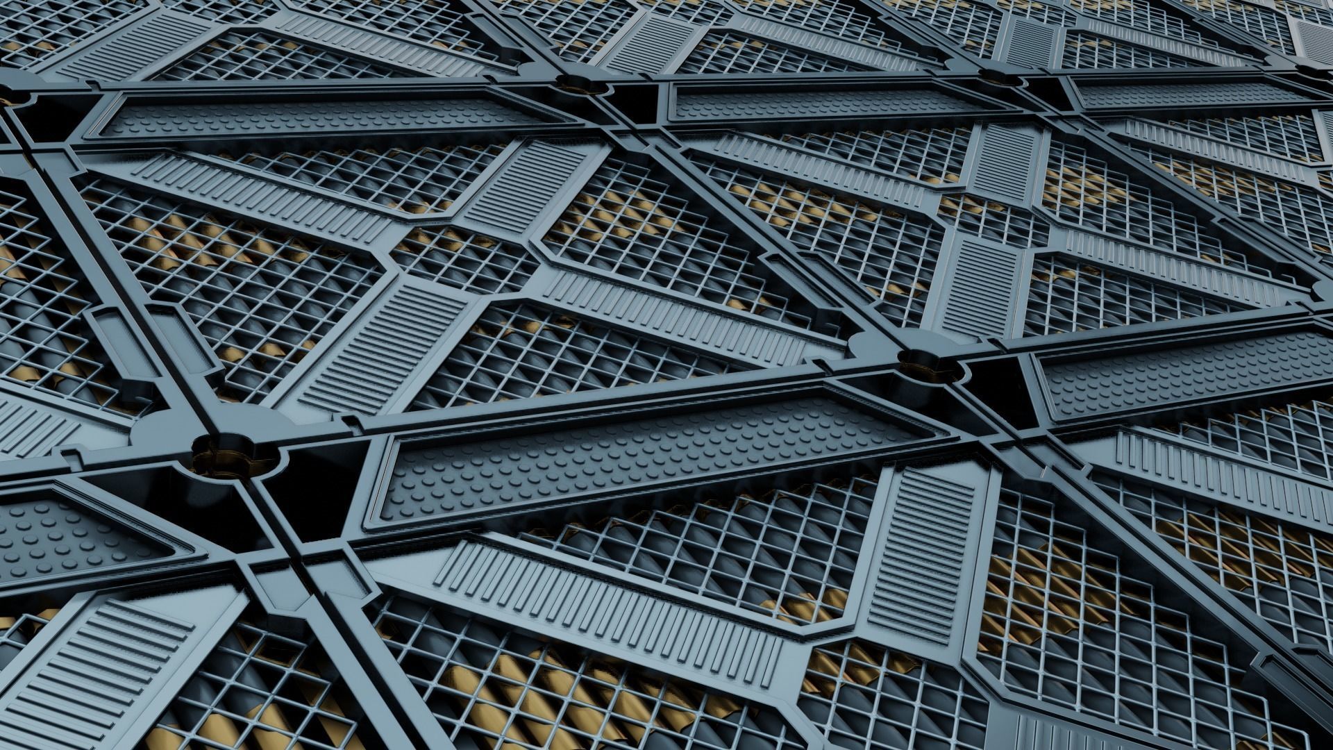 24 Sci-Fi 3D models - Interior Asset Pack 3D model_10