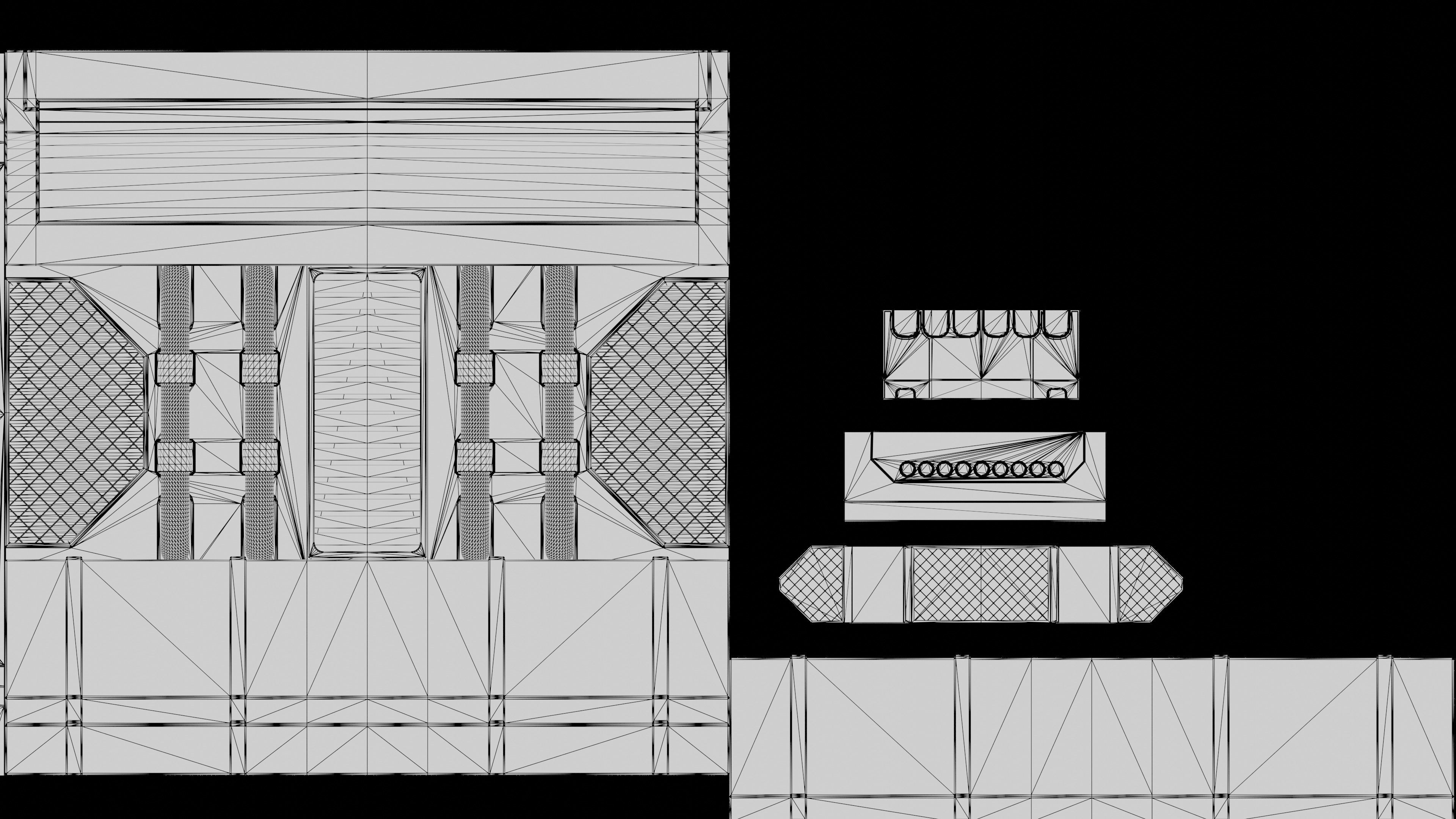 24 Sci-Fi 3D models - Interior Asset Pack 3D model_32