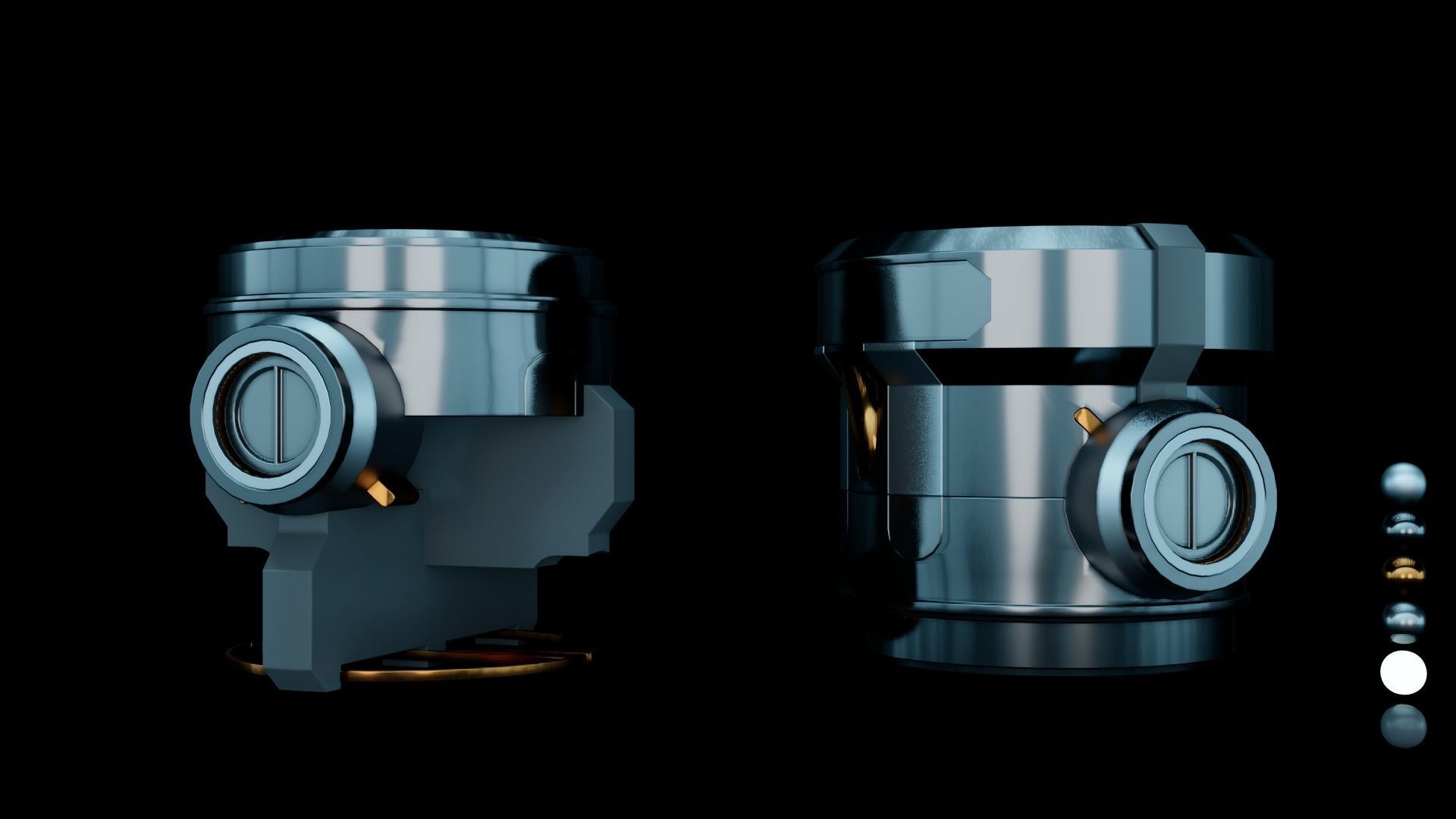 24 Sci-Fi 3D models - Interior Asset Pack 3D model_8