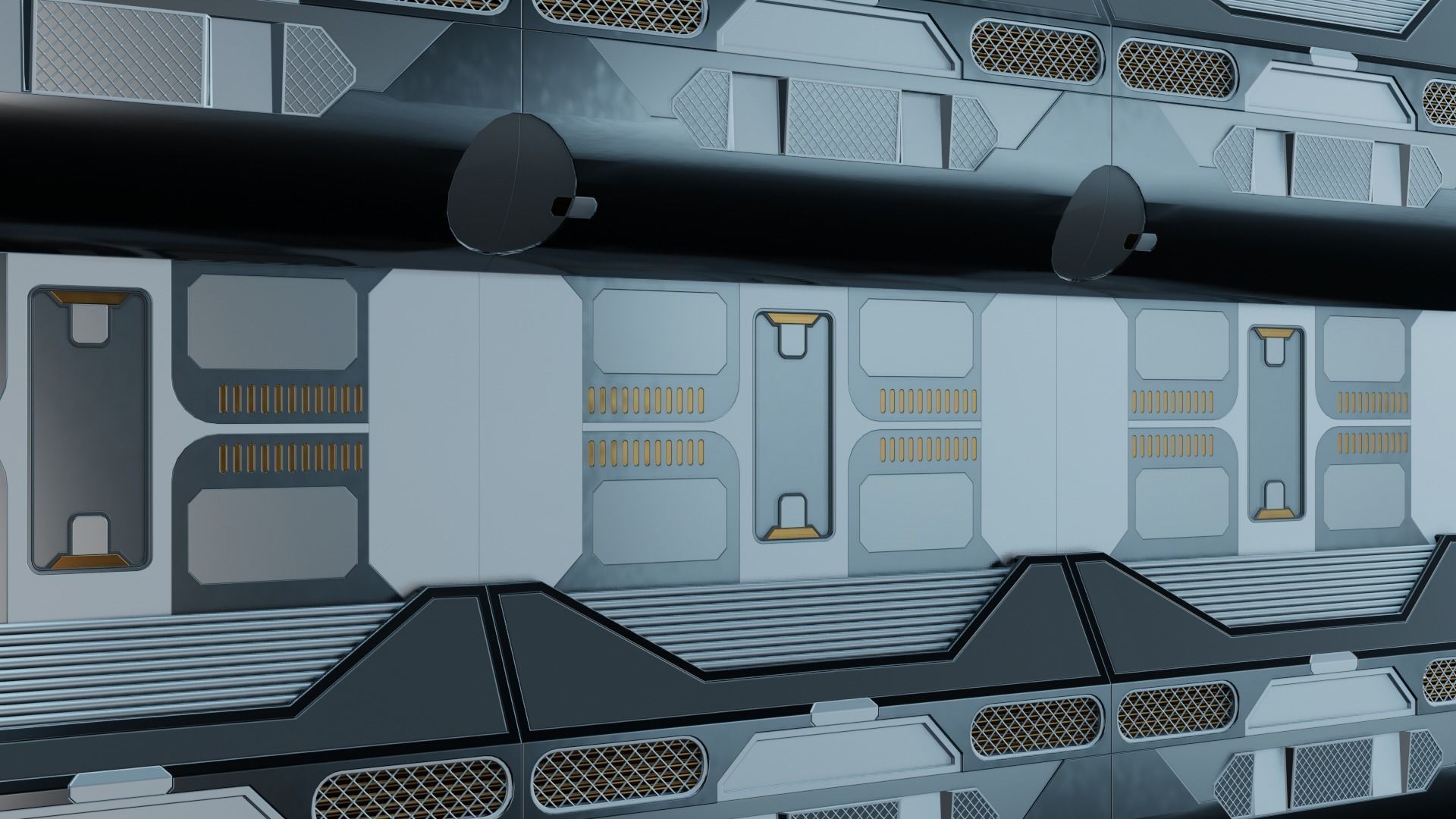 24 Sci-Fi 3D models - Interior Asset Pack 3D model_15