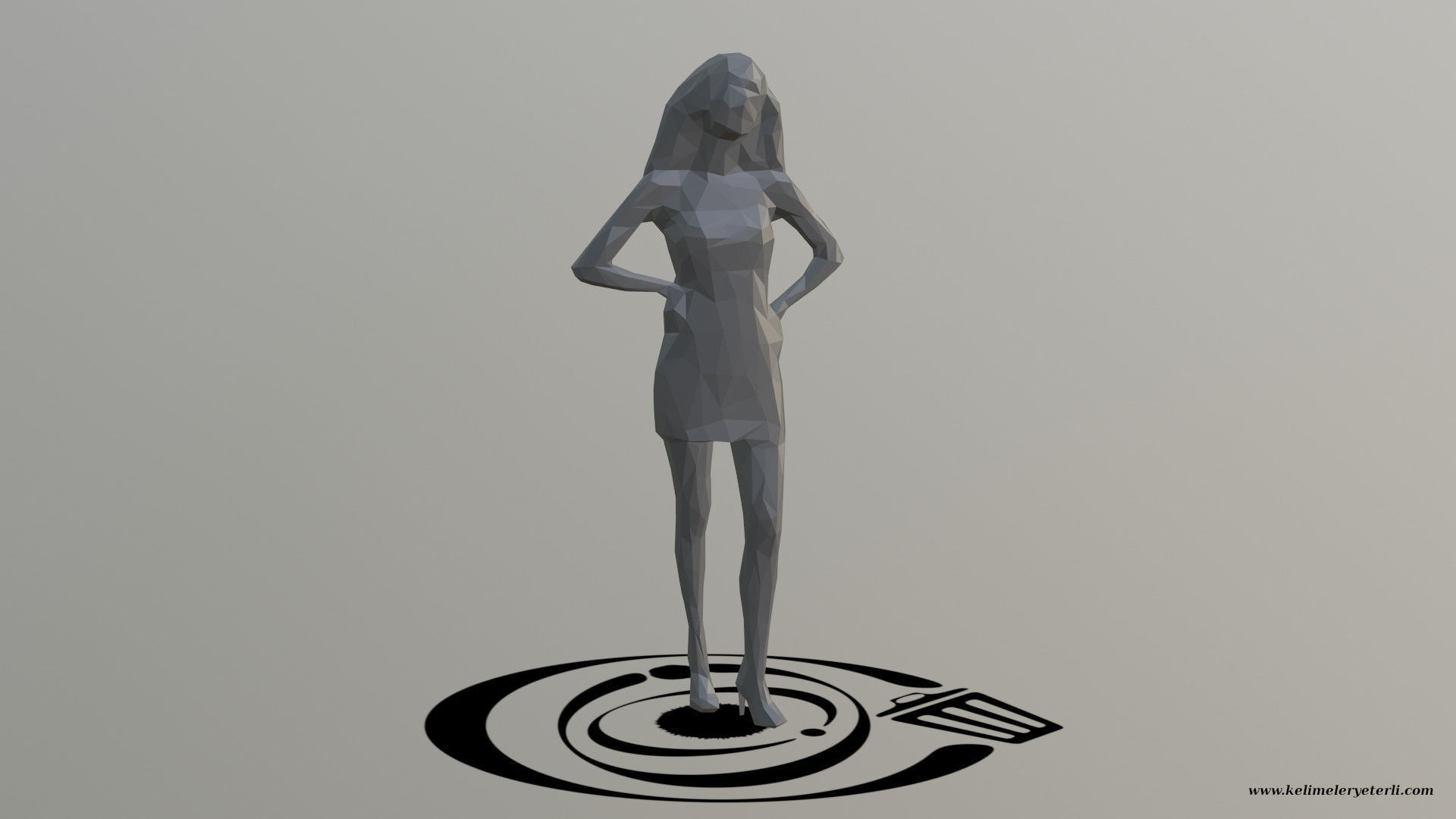 Low Poly People Pack 006 - 10 Pieces R 3D Model Collection_17