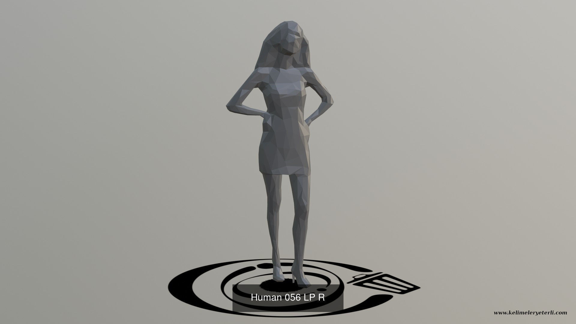 Low Poly People Pack 006 - 10 Pieces R 3D Model Collection_14