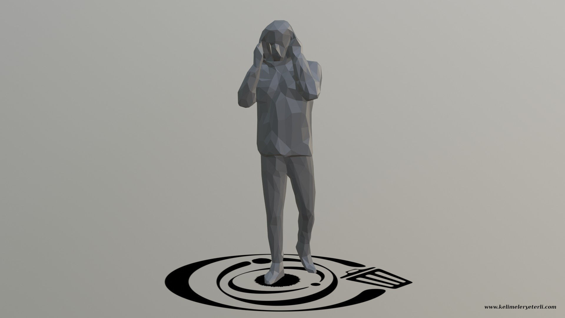 Low Poly People Pack 006 - 10 Pieces R 3D Model Collection_15