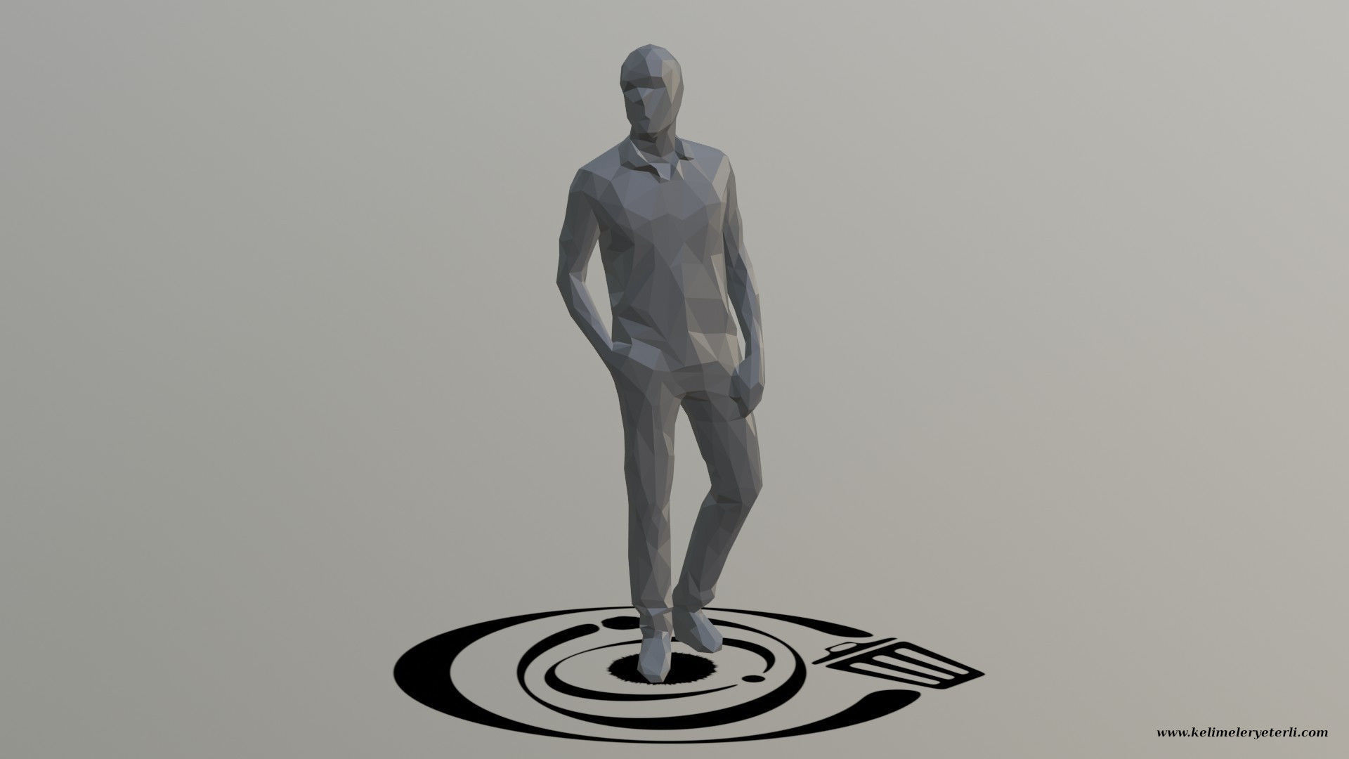 Low Poly People Pack 006 - 10 Pieces R 3D Model Collection_24