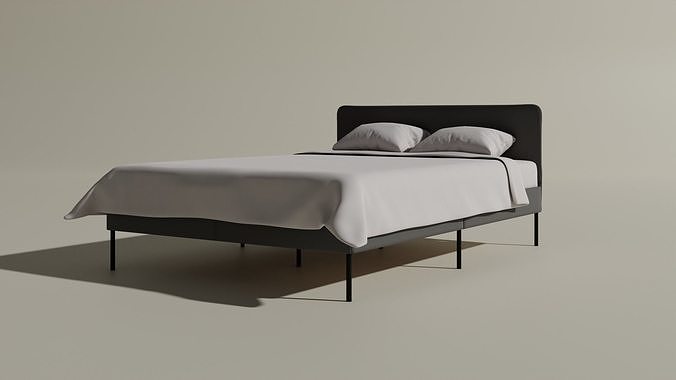 Ikea Slattum Bed 3D model