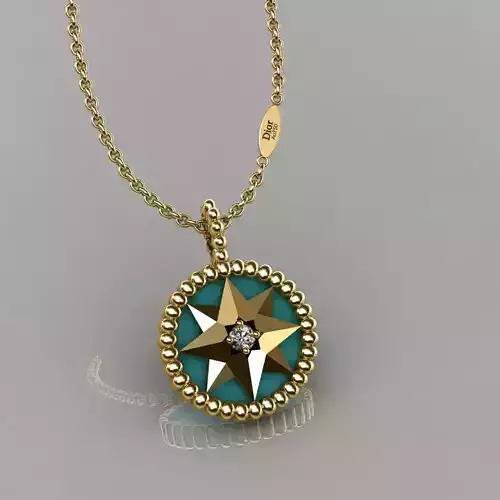 Dior Pendant  3D print model