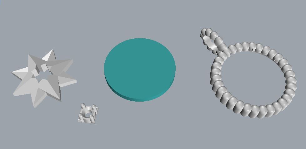 Dior Pendant 3D print model_12