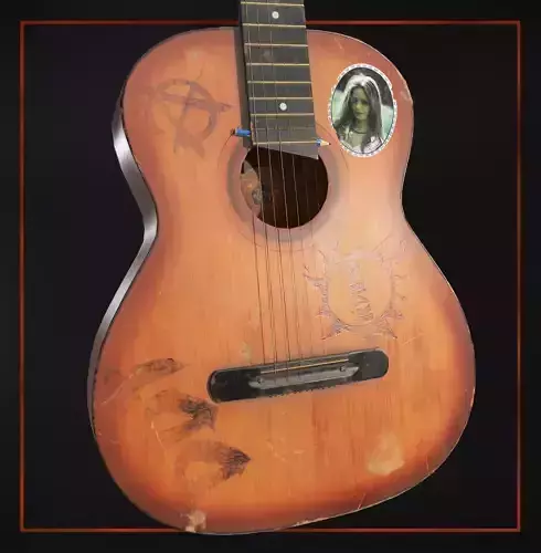 Old guitar