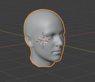 Human Head 3D model_2