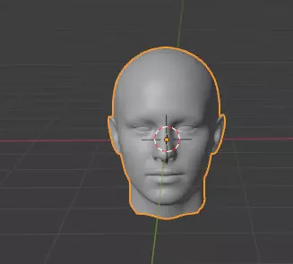 Human Head 3D model_0