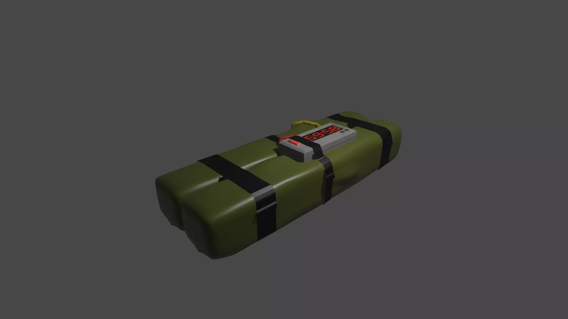 Explosive bomb Free 3D model_0