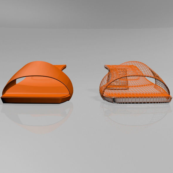 Square-Toe Block-Heel Sandals 01 3D model_25