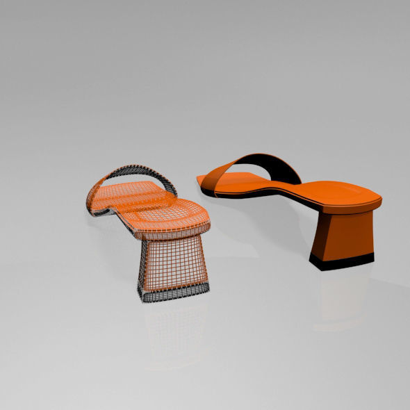 Square-Toe Block-Heel Sandals 01 3D model_8