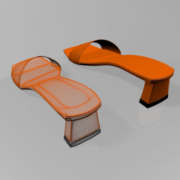 Square-Toe Block-Heel Sandals 01 3D model_24