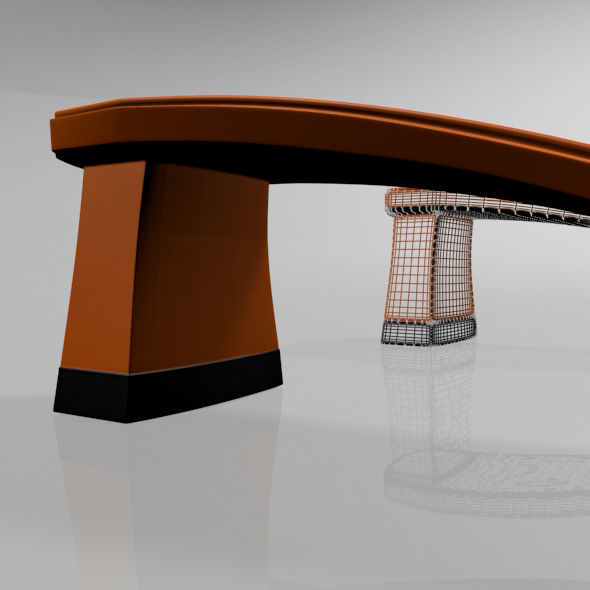 Square-Toe Block-Heel Sandals 01 3D model_21