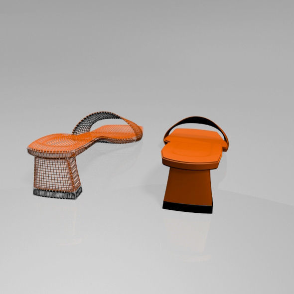 Square-Toe Block-Heel Sandals 01 3D model_7