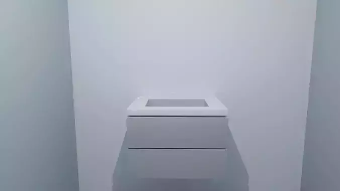 L Cube Vanity 3ds