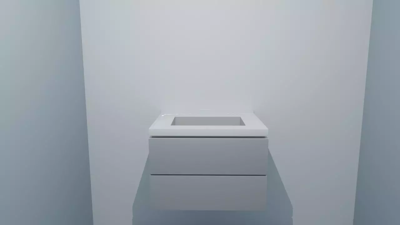 L Cube Vanity Free 3D model