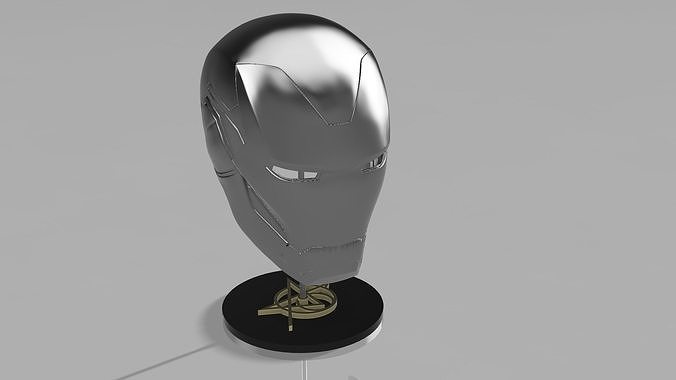 Stand for the  avengers helmets 3D print model