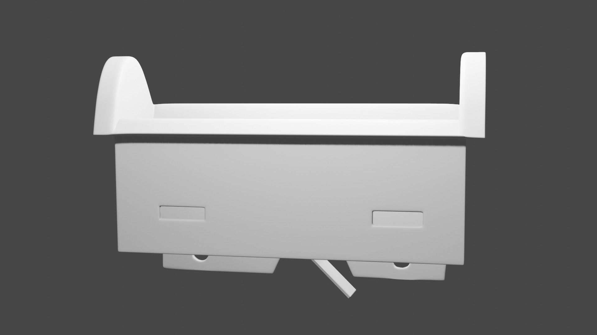 67 Impala vent case 3D print model_2