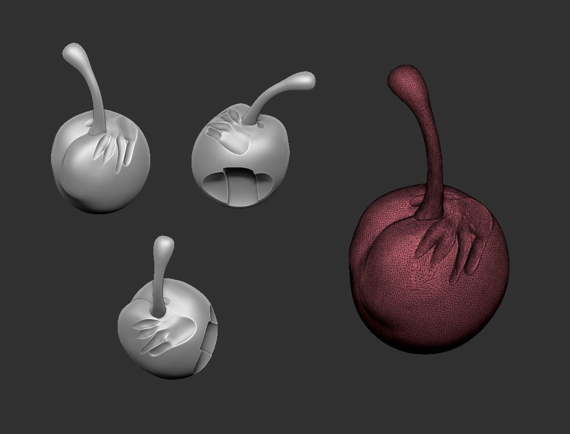 Cupcake Pinup 3D print model_13