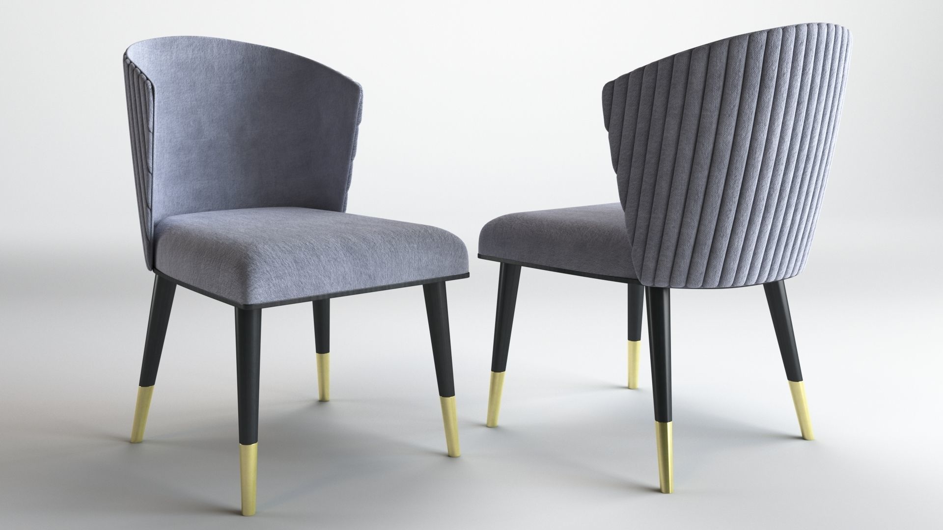 Ercole Table and Ninfea chair 3D model_8