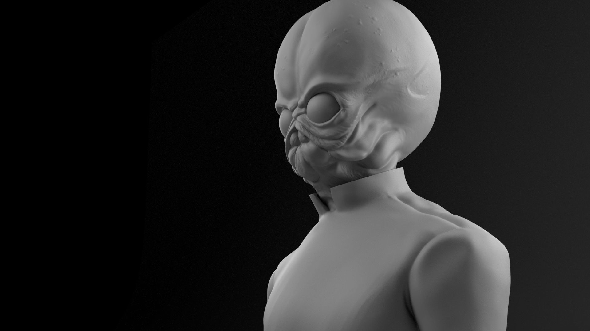 Bith - Bith musician Mos Eisley cantina - Star Wars A new hope 3D print model_16