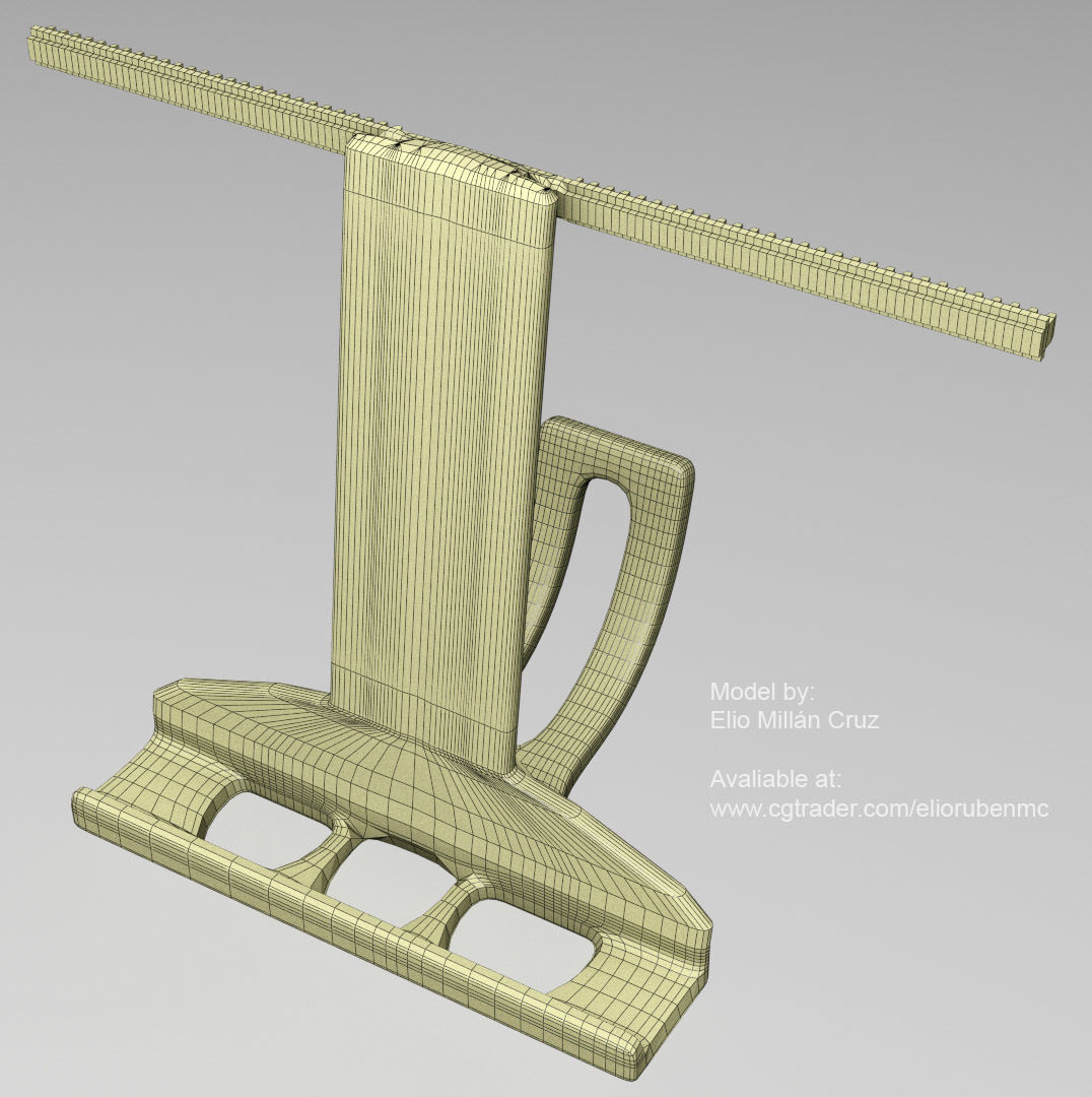Cell phone Holder for car cupholder 3D print model_6